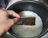 かったさんちの♪モチモチ栗ごはん作り方4写真