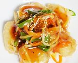 タラの野菜甘酢あんかけ作り方8写真