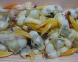 シャキっと水菜入り☆シーサラダ手巻き寿司作り方6写真