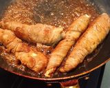 3ステップ！白菜の牛バラ巻焼肉作り方3写真