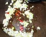 蓮根とひき肉の丼作り方2写真