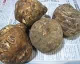 リメイク　やつがしら　里いも煮　チーズ焼作り方11写真