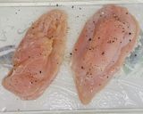 むね肉で大満足！のびーるチキンチーズカツ作り方3写真