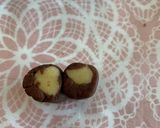 ミニオンクッキーあまりで薔薇（駄作）作り方4写真