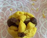 ミニオンクッキーあまりで薔薇（駄作）作り方5写真