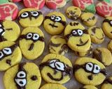 ミニオンクッキーあまりで薔薇（駄作）作り方11写真