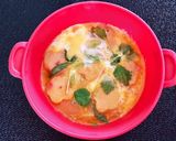 レンジde簡単♪三つ葉の卵とじ丼作り方3写真