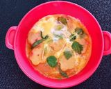 レンジde簡単♪三つ葉の卵とじ丼作り方5写真