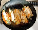 鶏ムネのネギ巻き作り方6写真