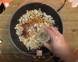 大豆ミートのガパオそうめん作り方3写真