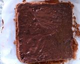 ハートの濃厚チョコレートケーキ作り方16写真