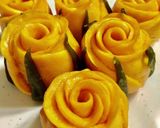 まるで薔薇♡赤パプリカマントウ作り方11写真