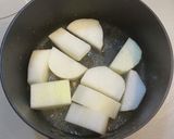 素材が生きる！豚バラ大根（みそ味）作り方5写真