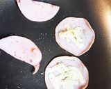 お弁当に、ハムチーズ作り方2写真