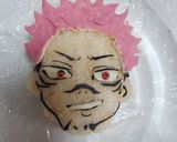 呪術廻戦 両面宿儺キャラ弁 すくな作り方9写真