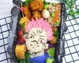 呪術廻戦 両面宿儺キャラ弁 すくな作り方13写真
