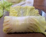 中華風あんかけロール白菜作り方8写真