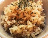 ちりめんと青ネギの炊き込みご飯作り方4写真