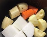 【離乳食】炊飯器で野菜調理(初期〜)作り方2写真
