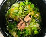 鯖缶で作るサバの炊き込みご飯作り方4写真