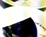 黒豆 リメイク♡黒豆 煮汁の簡単寒天寄せ作り方15写真