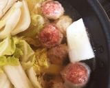 10分で出来るトロトロ白菜と肉団子煮作り方4写真
