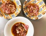 ＮＺ風甘酸っぱドレッシング炒め味豚平焼風作り方11写真