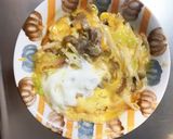 ＮＺ風甘酸っぱドレッシング炒め味豚平焼風作り方16写真