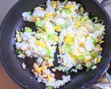 ヒレカツのせ炒飯作り方5写真