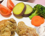 唐揚げ・お稲荷さんの夕飯献立♬作り方7写真