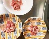 醤油風味ペペロンチーノ味大根青椒肉絲風作り方2写真