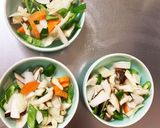 醤油風味ペペロンチーノ味大根青椒肉絲風作り方11写真