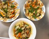 醤油風味ペペロンチーノ味大根青椒肉絲風作り方15写真