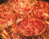 きのこと玉ねぎの和風ソースハンバーグ作り方12写真