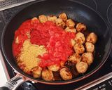 やわらか肉だんごのトマトソース煮作り方6写真
