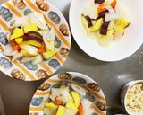 肉なし根菜たっぷりワサビマヨサラダ作り方6写真