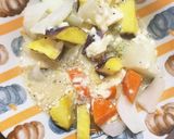 肉なし根菜たっぷりワサビマヨサラダ作り方10写真
