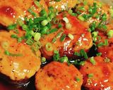 簡単！美味しい！椎茸の鶏つくね肉詰め作り方5写真