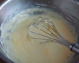 抹茶のチョコレートチーズケーキ作り方8写真