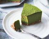 抹茶のチョコレートチーズケーキ作り方13写真