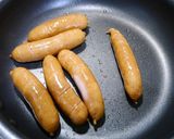 お弁当！シャウエッセンのゴマ風味炒め作り方2写真