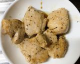 鶏ムネ肉のつけ汁焼き〜わさび醤油をつけて作り方5写真
