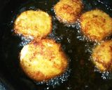２馬鈴薯とソフトサラミのしましまコロッケ作り方10写真