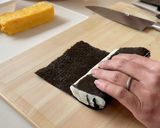 恵方巻き＊鬼の飾り巻き寿司作り方3写真