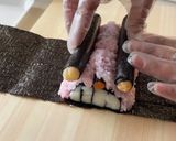 恵方巻き＊鬼の飾り巻き寿司作り方19写真