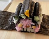 恵方巻き＊鬼の飾り巻き寿司作り方24写真