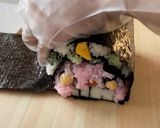 恵方巻き＊鬼の飾り巻き寿司作り方27写真