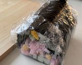 恵方巻き＊鬼の飾り巻き寿司作り方29写真