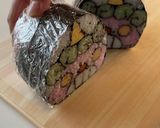 恵方巻き＊鬼の飾り巻き寿司作り方30写真