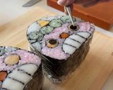 恵方巻き＊鬼の飾り巻き寿司作り方31写真